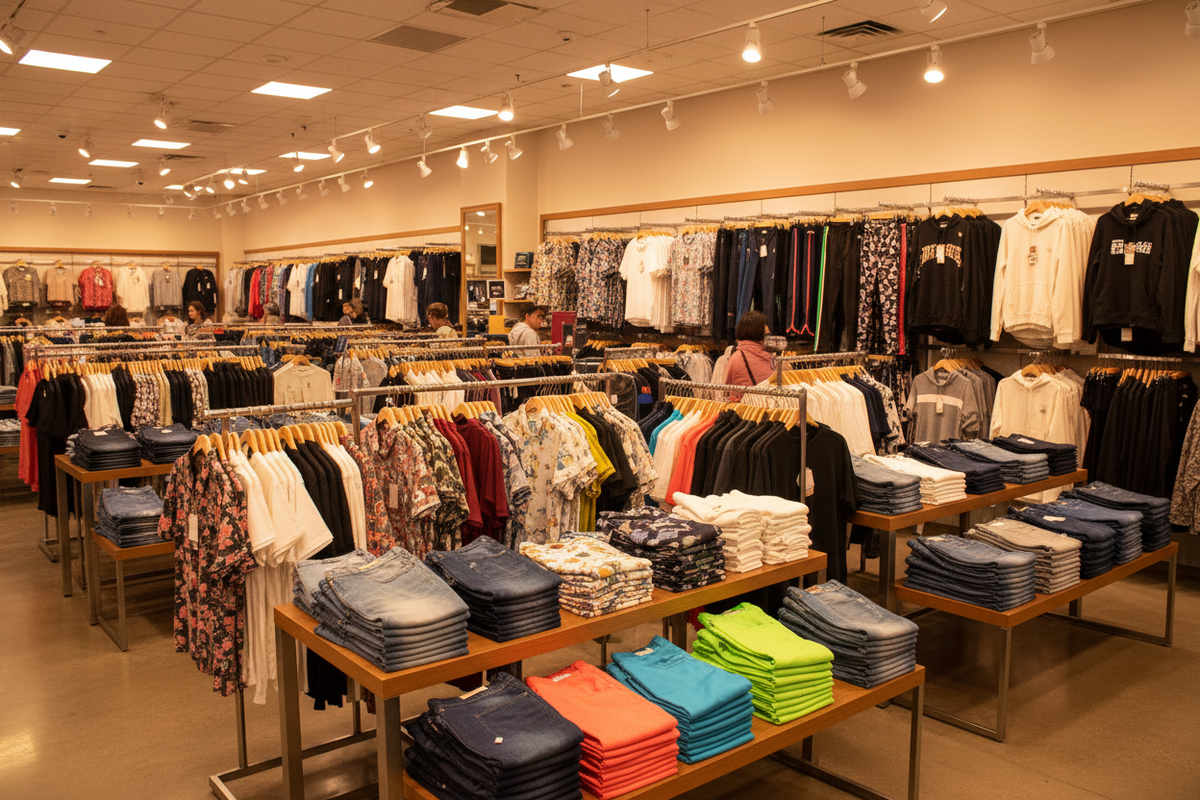 Clothing Store Display