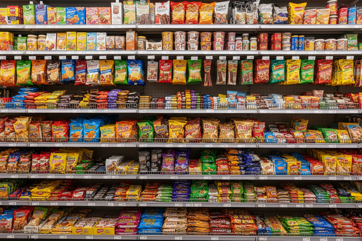Snacks Store Display