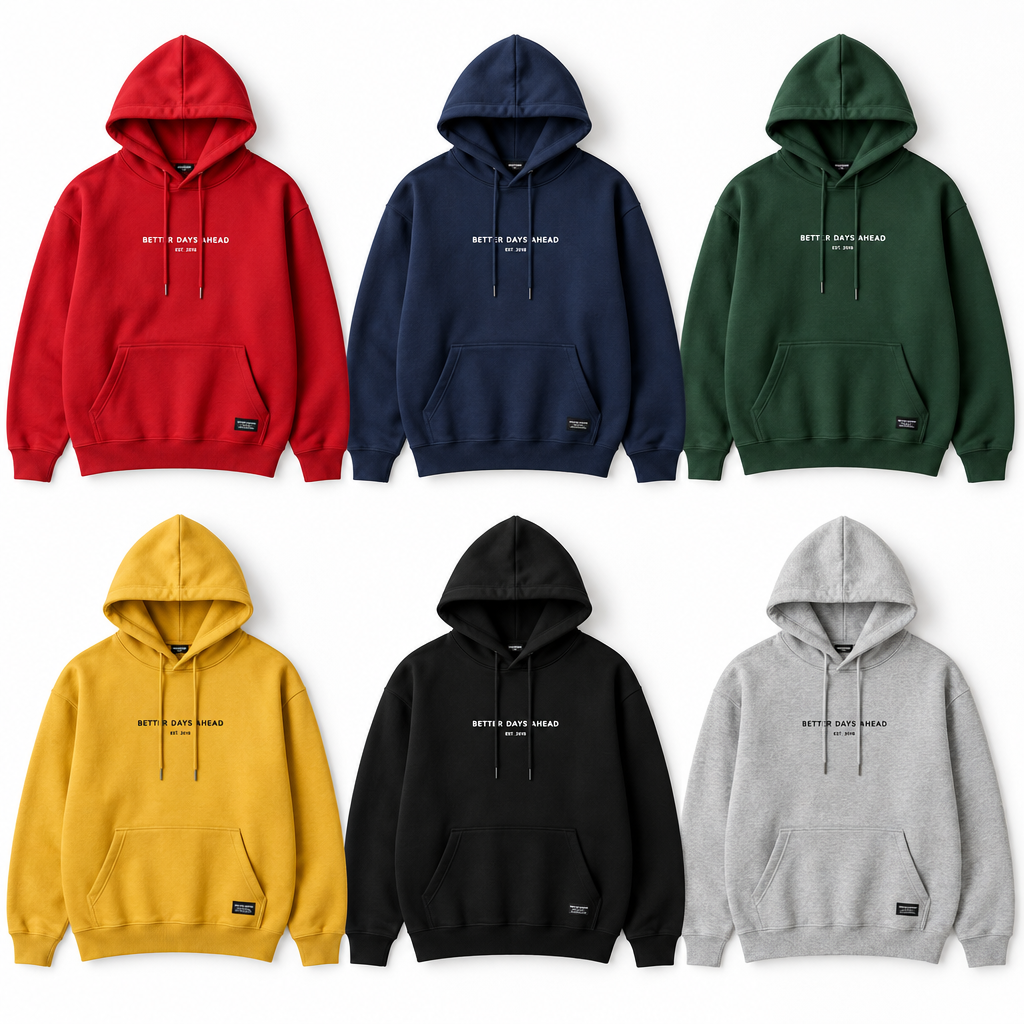 Hoodies Variety Colors